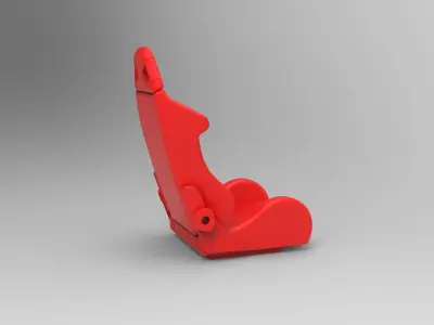sport seat 3D model