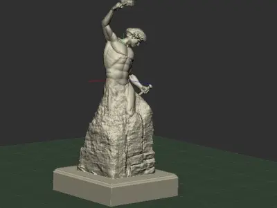 Self Made Man 3D print model
