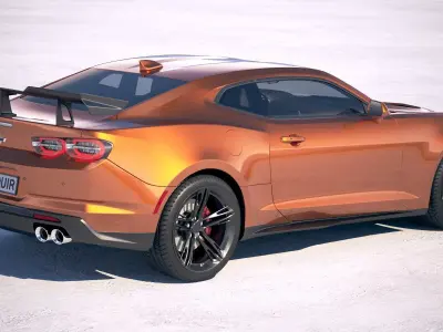 Chevrolet Camaro ZL1 1LE CG 2019 3D model