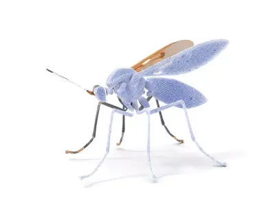 Steampunk Insect Drone model pack Low-poly 3D model