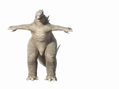 dinosaur 3D model 16
