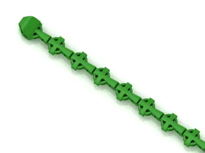 6MM  Permium Celtic Jesus Cross 3D Model 3D print model