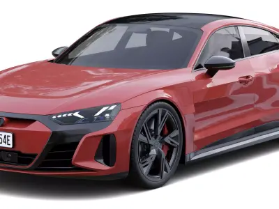 Audi e-tron GT 3D model