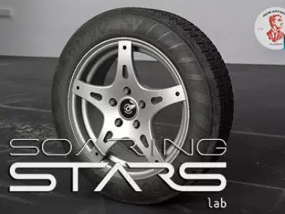 GOGO AllRoad Tire R16 Low-poly 3D model