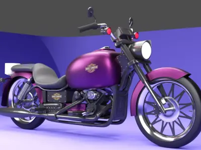 Bike Design In Blender 3D model