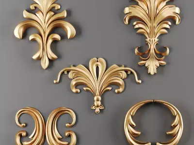 Trim Ornament 141 3D model