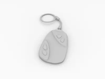 Keyfob remote key fob 3D model