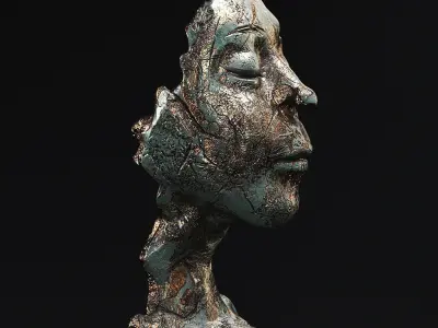 Face Sculpture 3D model purchase
