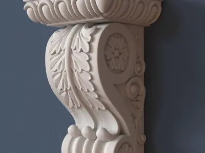  Decorative Corbel 3D model