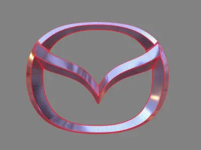Mazda Logo 3D model