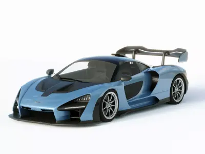 McLaren Senna 2019 3D model