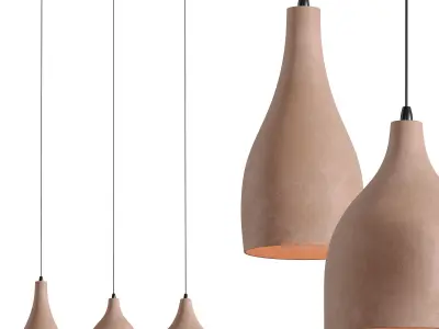 Ceiling lamp 3D model buy