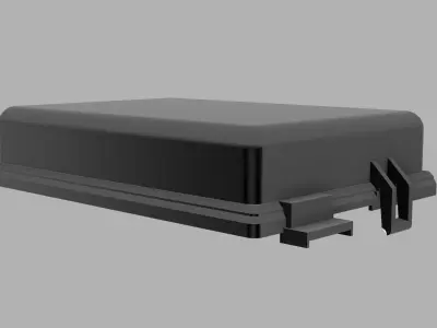 Dodge Challenger SRT Hemi Fuse Box Cover 3D printable 3D print model