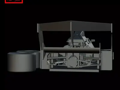 Tyrrell 012 Boomerang F1 1985 3D print model