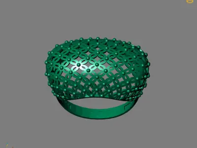 Women Plain Ring Ready STL Models Womens Ring 3d models 3D print model 28