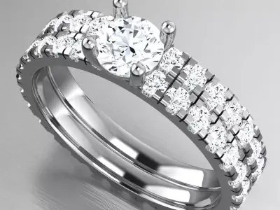 3D model to ring 3D print model