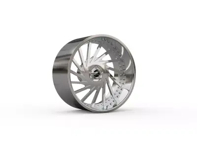 AMANI FORGED ALDO WHEEL 3D print model