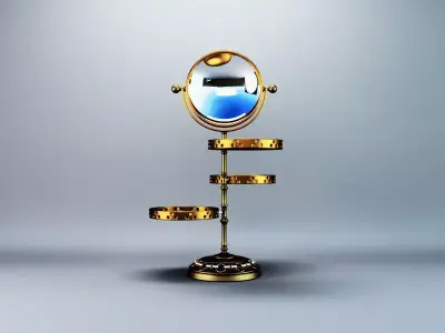 Cosmetic Mirror 3D model