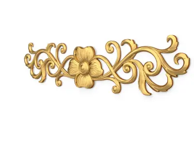 Classic decor ornament 132 3D model