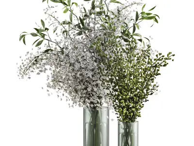 bouquet set 3D model buy