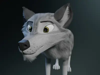 Kodai Wolf 3D model