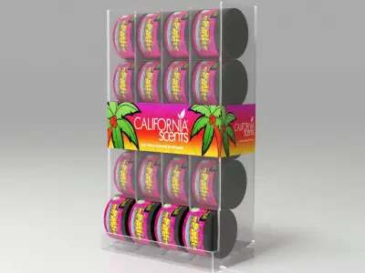  CALIFORNIA SCENTS Counter Stand 3D model