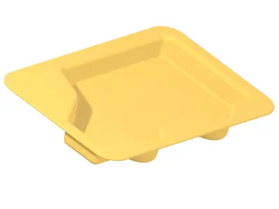 Kids Truck Dinner Plate 3D print model