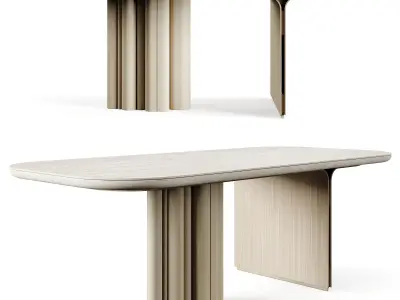 LuxLucia Casa OASIS V220DT2 Dining Table 3D model
