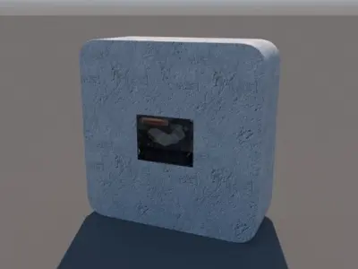Clock Free 3D model