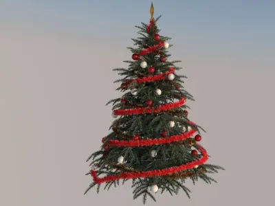 Christmas tree 3D model