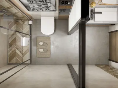 Bathroom 76 3D model
