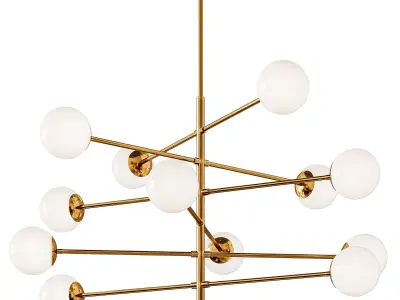 Chandelier Tortora 3D model