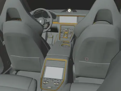 Porsche Panamera 3D model