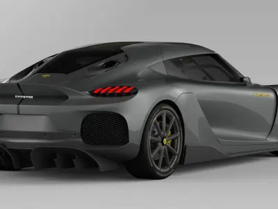 Koenigsegg Gemera 2021 3D model