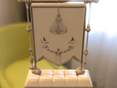 Royal Crest Banner 3D model