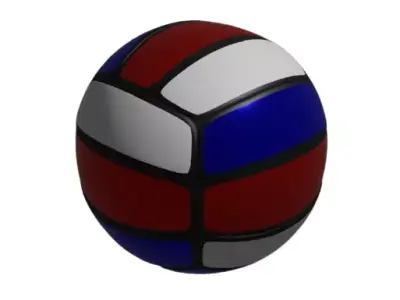 valeyboll ball 3D model