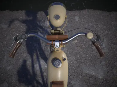 Bicycle Low-poly 3D model