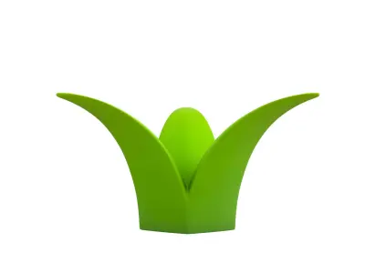 Cartoon Grass 3D model