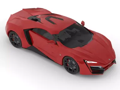 Lykan Hypersport-W Motors 3D model