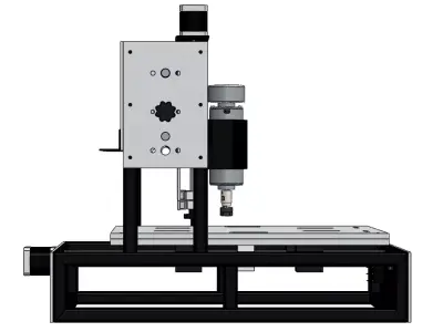 CNC 3020 PRO Router CAD Model STL DXF Plans BOM 3D print model