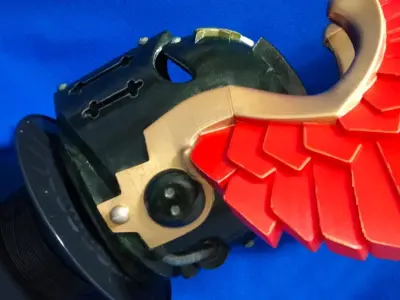 Lion el jonson primarca helmet  3D print model