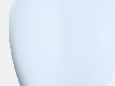 ISKARNA LED table lamp Low-poly 3D model