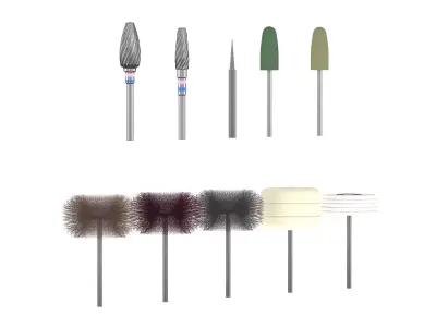 Garage Polishing Kit Detailing Buffing and Finishing Tool Set 3D model