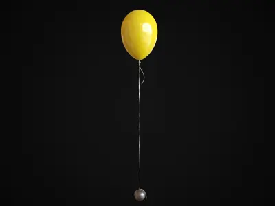 Balloons balloon floating 3D model