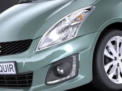 Suzuki Swift 2015 VRAY 3D model