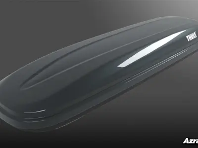 Thule Pulse Alpine - Car Roof Box - High Poly 3D model