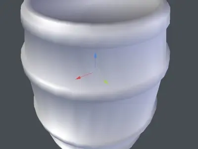 Barrel wooden Free low-poly 3D model shop