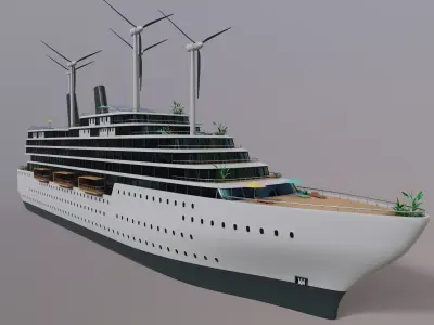 Luxury Liner 3D model