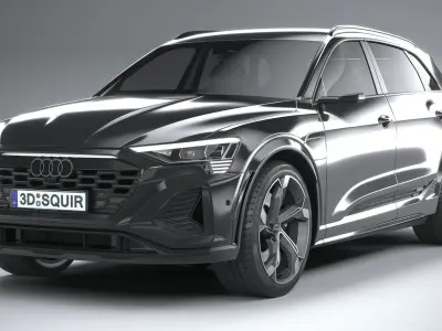 Audi SQ8 E-Tron 2024 3D model