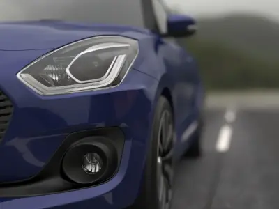 maruti suzuki swift facelift 3D model